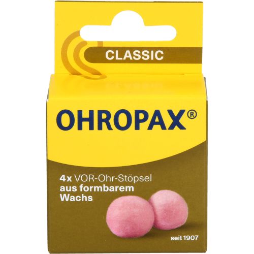 OHROPAX Classic Wachs Vor-Ohr Stöpsel 4 St