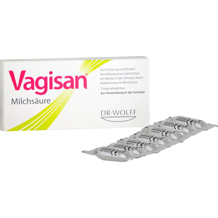 VAGISAN Milchsäure Vaginalzäpfchen