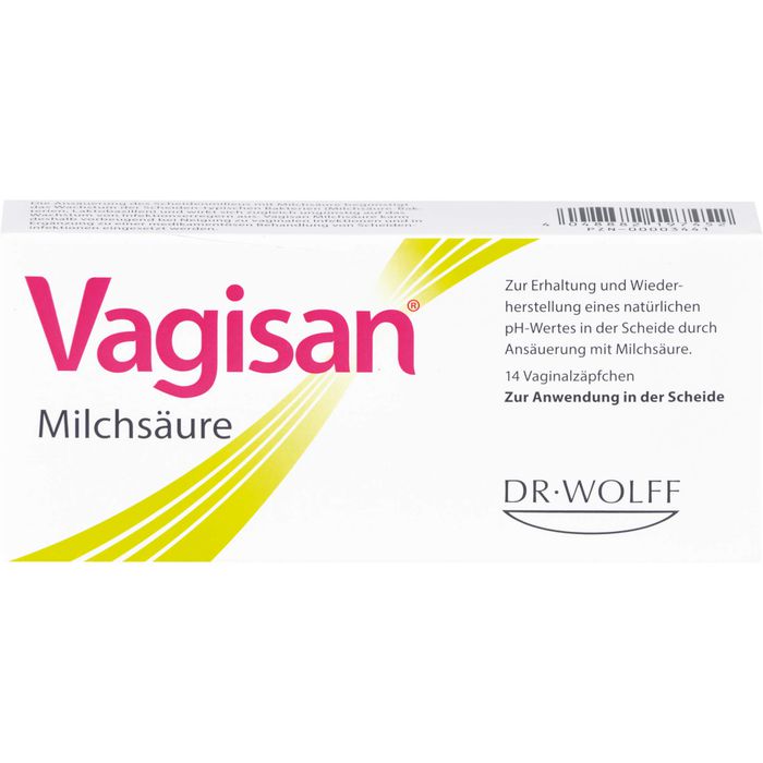 VAGISAN Milchsäure Vaginalzäpfchen