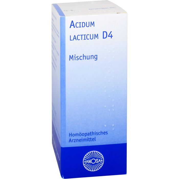 ACIDUM LACTICUM D 4 Hanosan Dilution