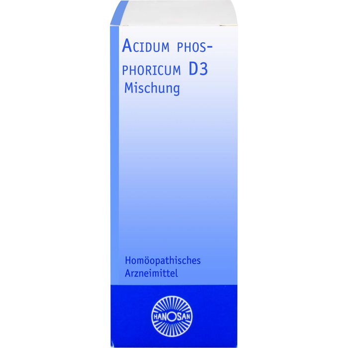 ACIDUM PHOSPHORICUM D 3 Hanosan Dilution