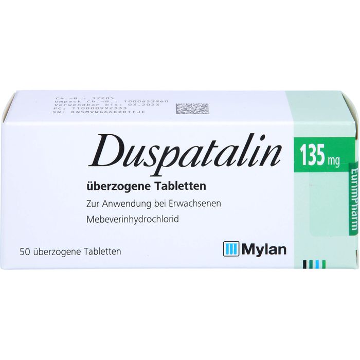 DUSPATALIN 135 mg überzogene Tabletten
