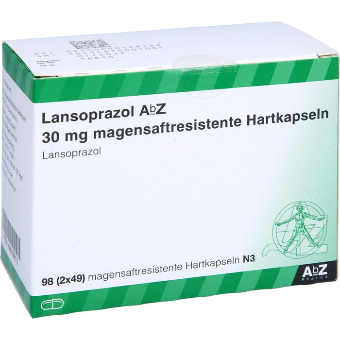 LANSOPRAZOL AbZ 30 mg magensaftres.Hartkaps.