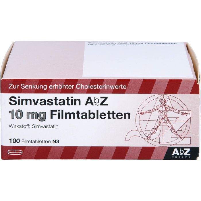SIMVASTATIN AbZ 10 mg Filmtabletten