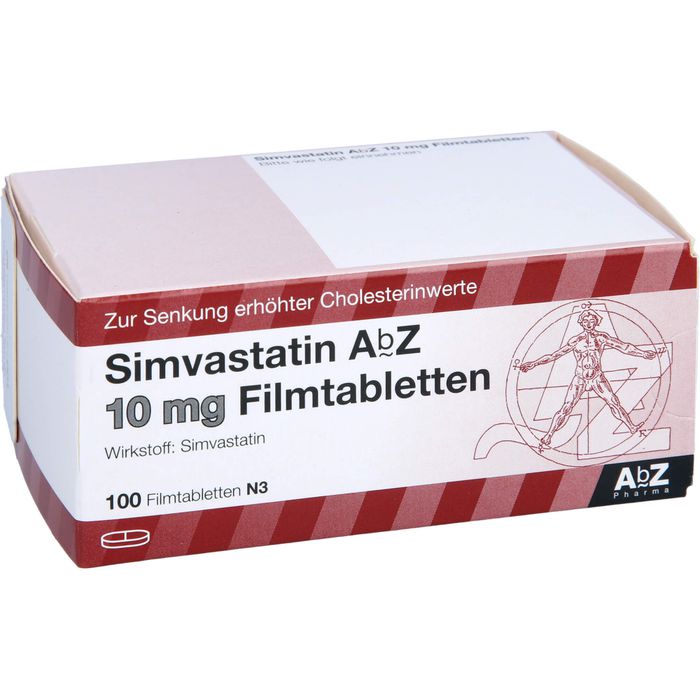 SIMVASTATIN AbZ 10 mg Filmtabletten