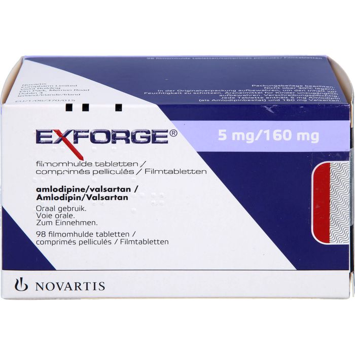 EXFORGE 5 mg/160 mg Filmtabletten