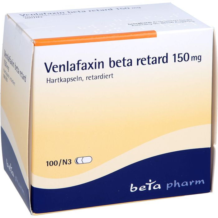 VENLAFAXIN beta retard 150 mg Hartkapseln