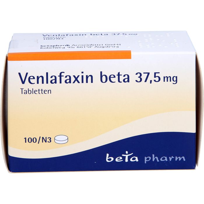 VENLAFAXIN beta 37,5 mg Tabletten