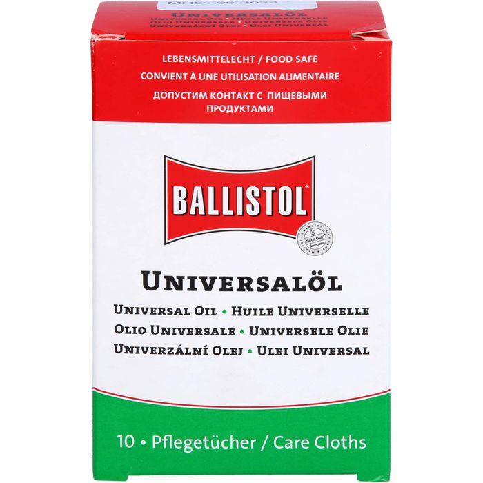 BALLISTOL Öl Tuch 10 St - Sonstiges (Reiseapotheke) - Reiseapotheke -  Arzneimittel - ABC Arznei