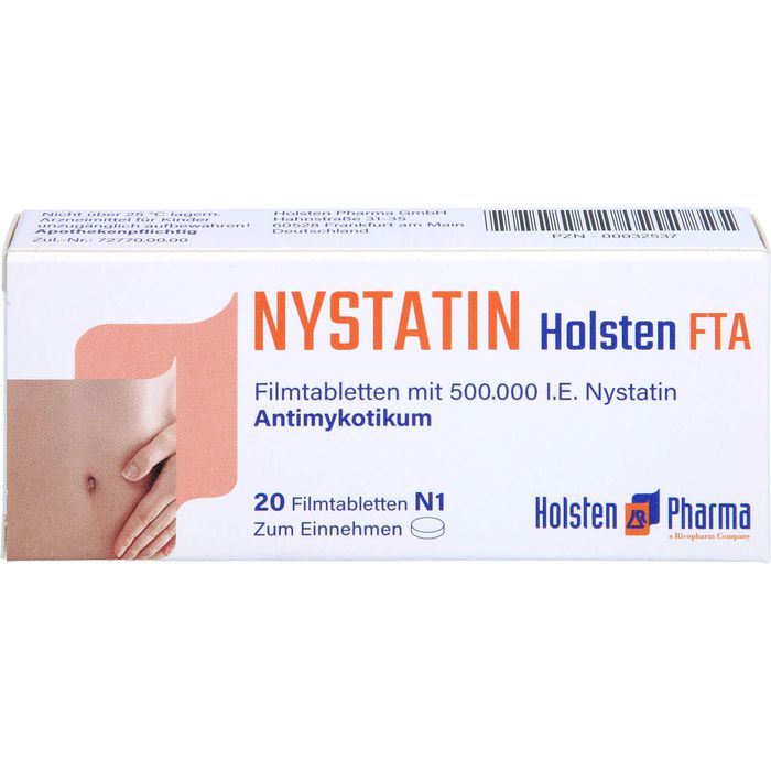NYSTATIN Holsten FTA Filmtabletten