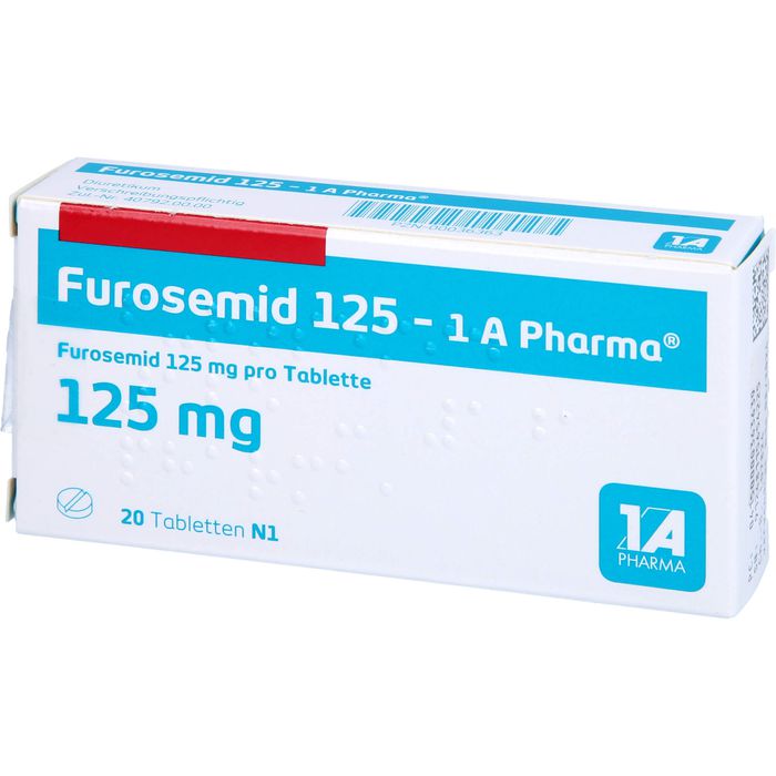 FUROSEMID 125-1A Pharma Tabletten