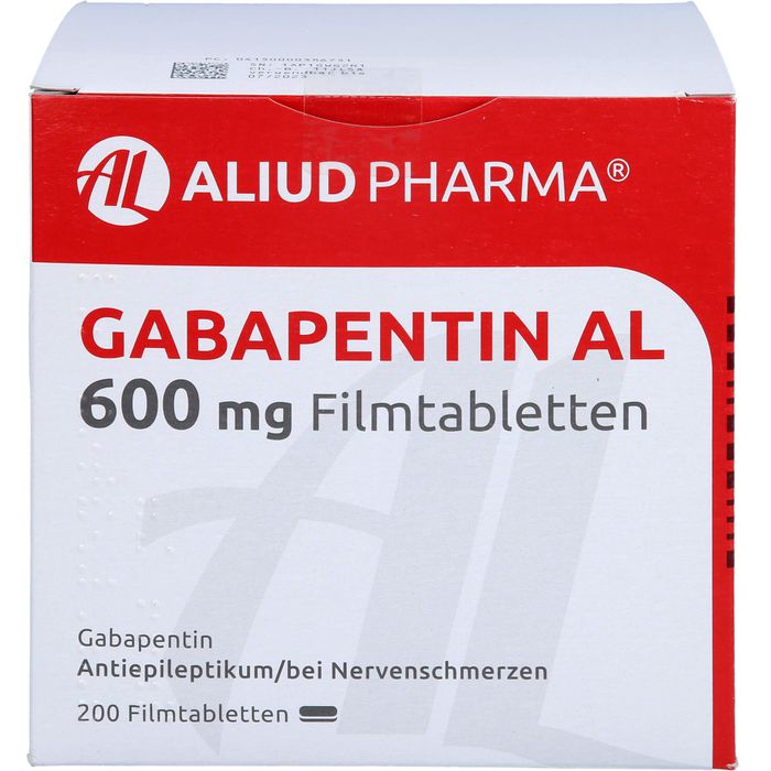 GABAPENTIN AL 600 mg Filmtabletten
