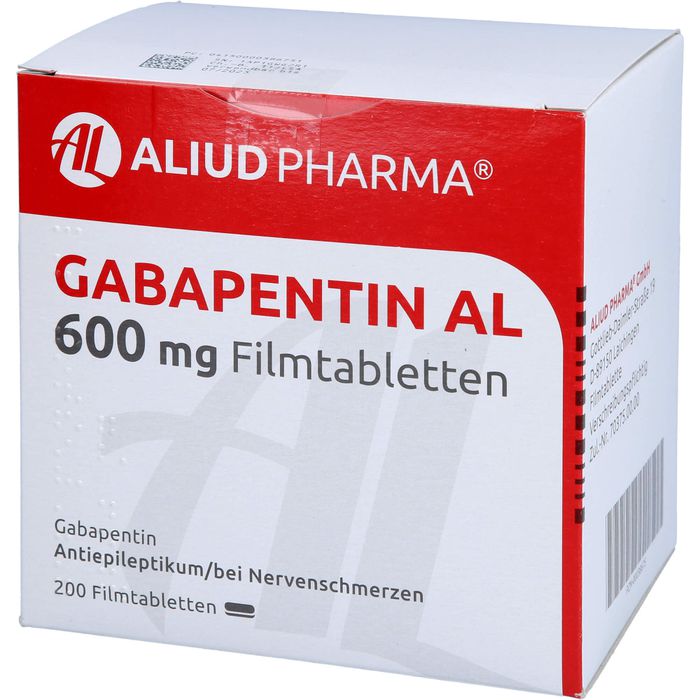 GABAPENTIN AL 600 mg Filmtabletten