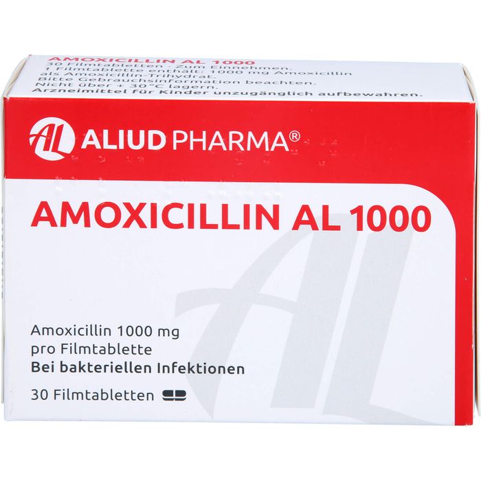 AMOXICILLIN AL 1000 Filmtabletten