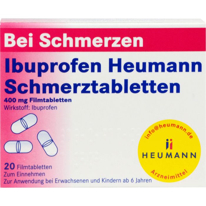 IBUPROFEN Heumann Schmerztabletten 400 mg