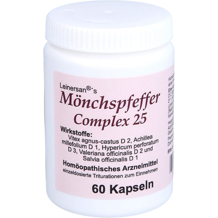 MÖNCHSPFEFFER COMPLEX 25 Leinersan Kapseln