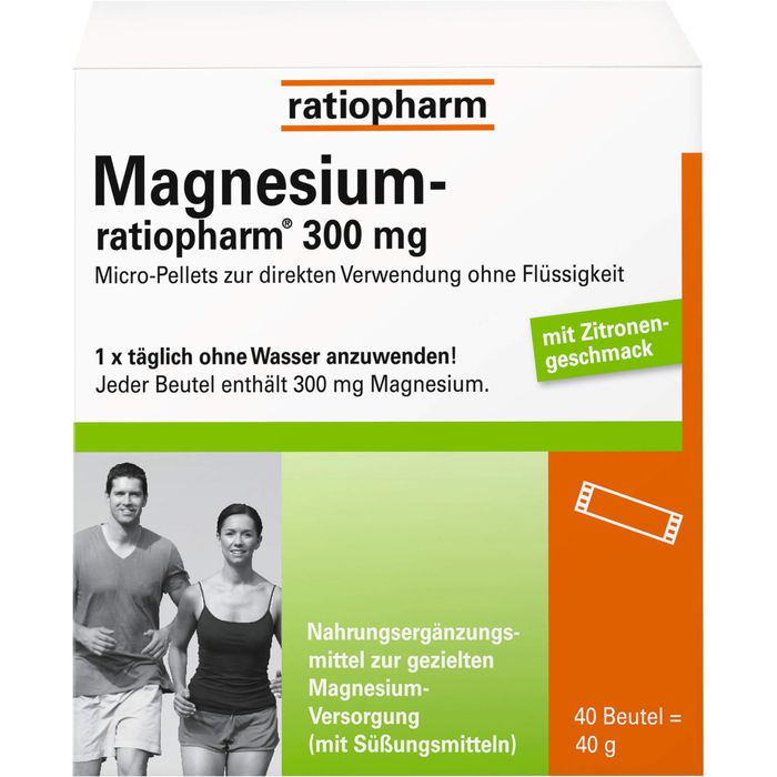 MAGNESIUM-RATIOPHARM 300 mg Micro-Pellets m.Gran.