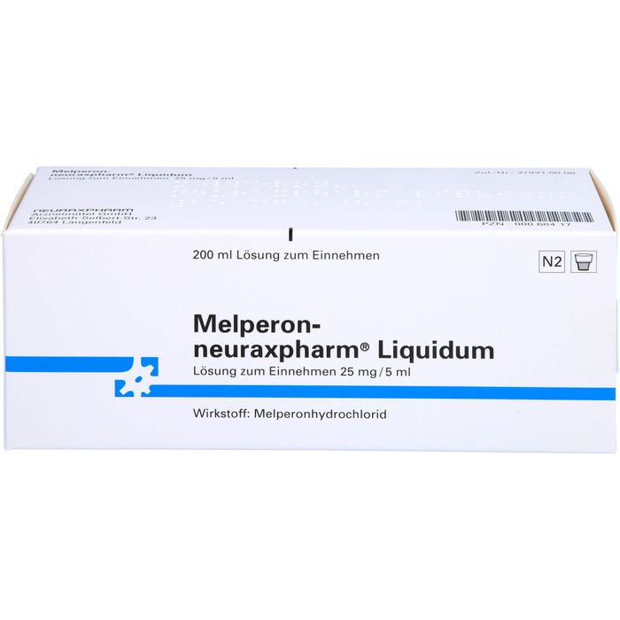 MELPERON-neuraxpharm Liquidum 25 mg/5ml