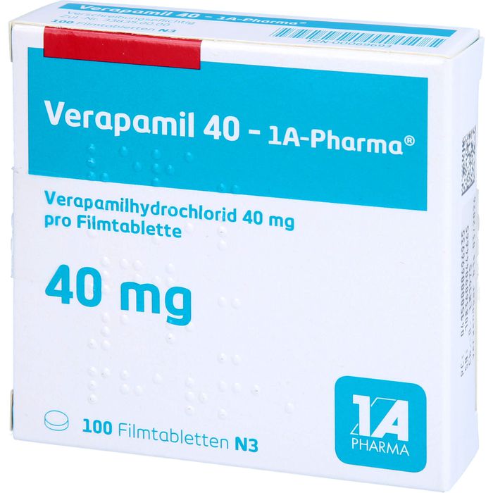 VERAPAMIL 40-1A Pharma Filmtabletten