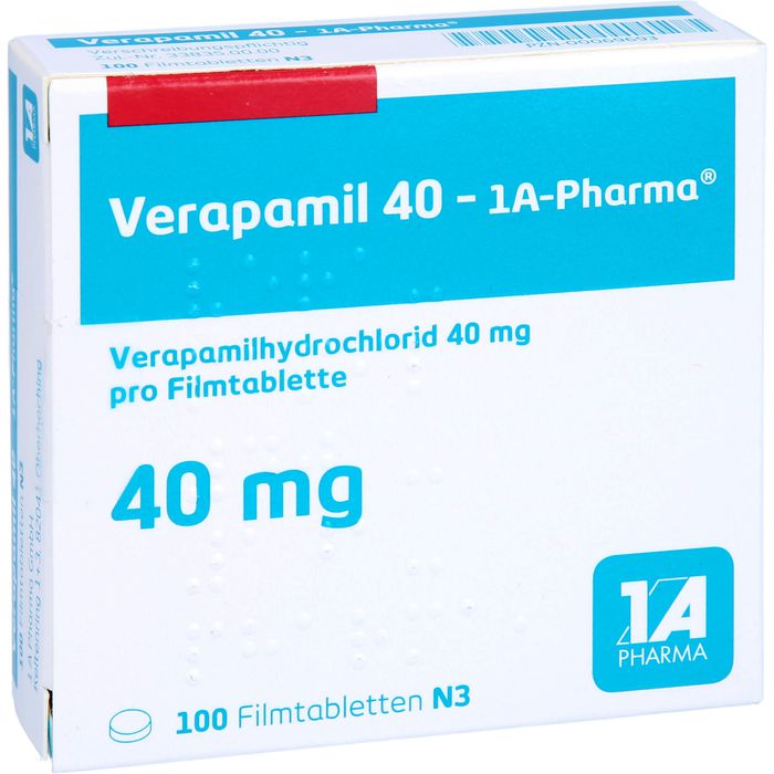 VERAPAMIL 40-1A Pharma Filmtabletten