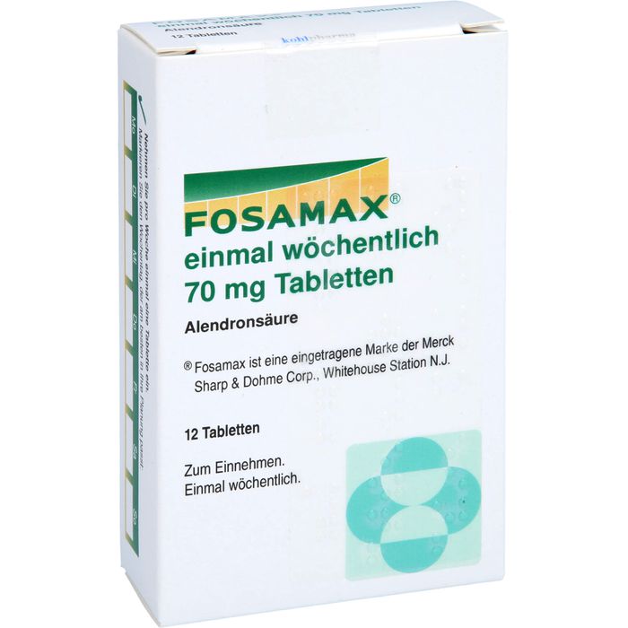 FOSAMAX 70 mg 1x wöchentlich Tabletten