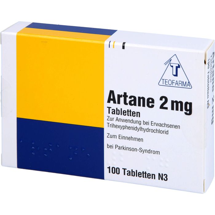 ARTANE 2 mg Tabletten