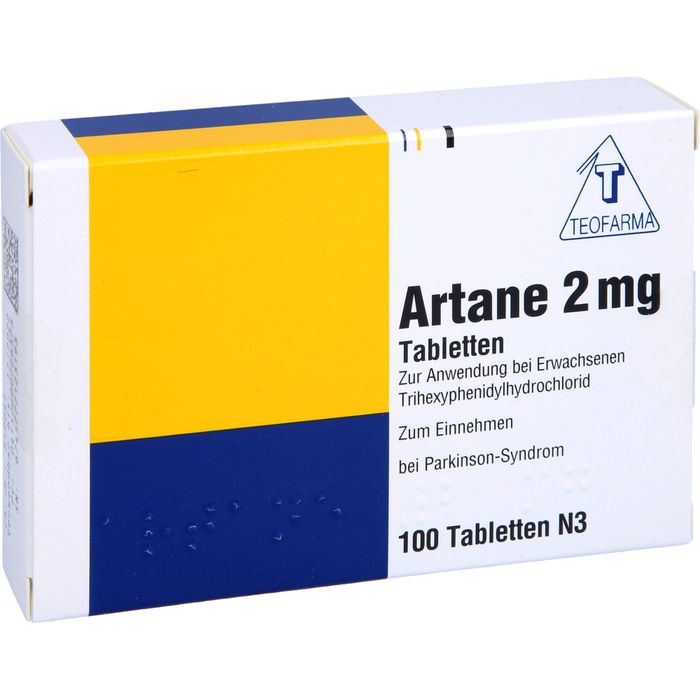 ARTANE 2 mg Tabletten
