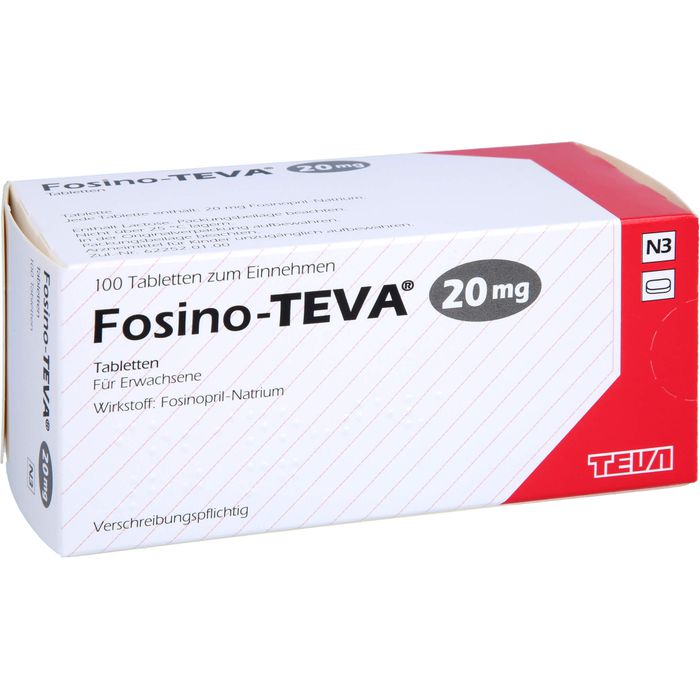 FOSINO Teva 20 mg Tabletten