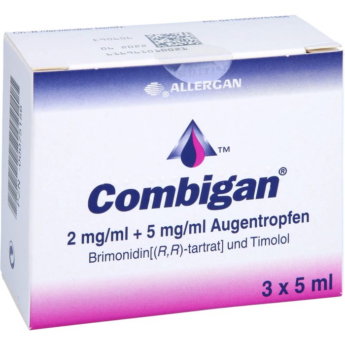 COMBIGAN 2 mg/ml + 5 mg/ml Augentropfen