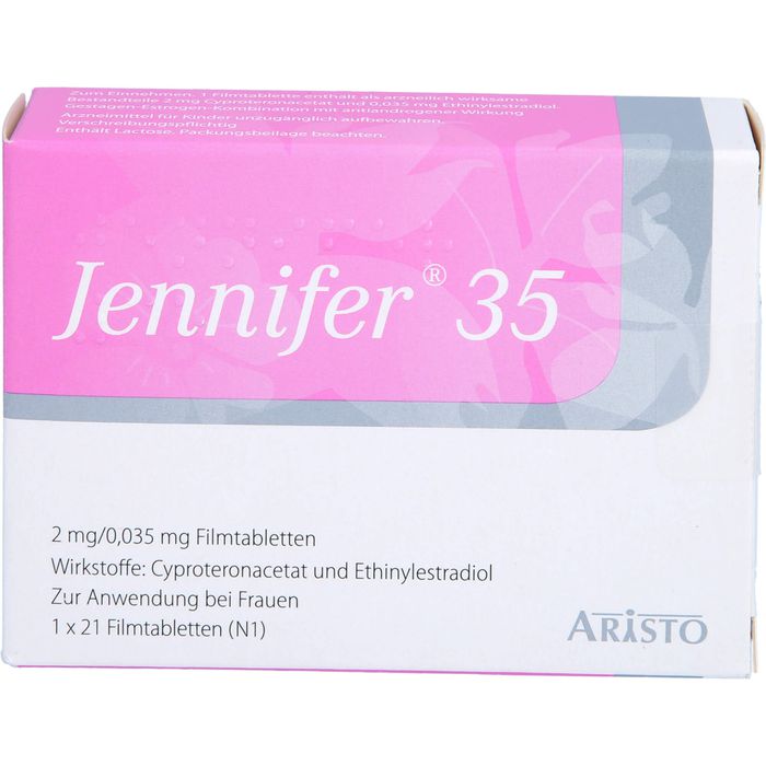 JENNIFER 35 2 mg/0,035 mg Filmtabletten