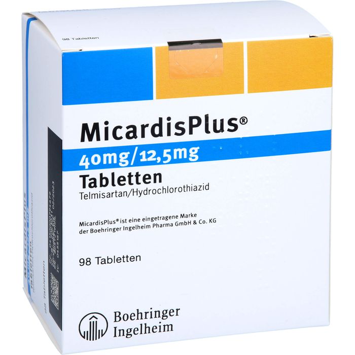 MICARDISPLUS 40 mg/12,5 mg Tabletten