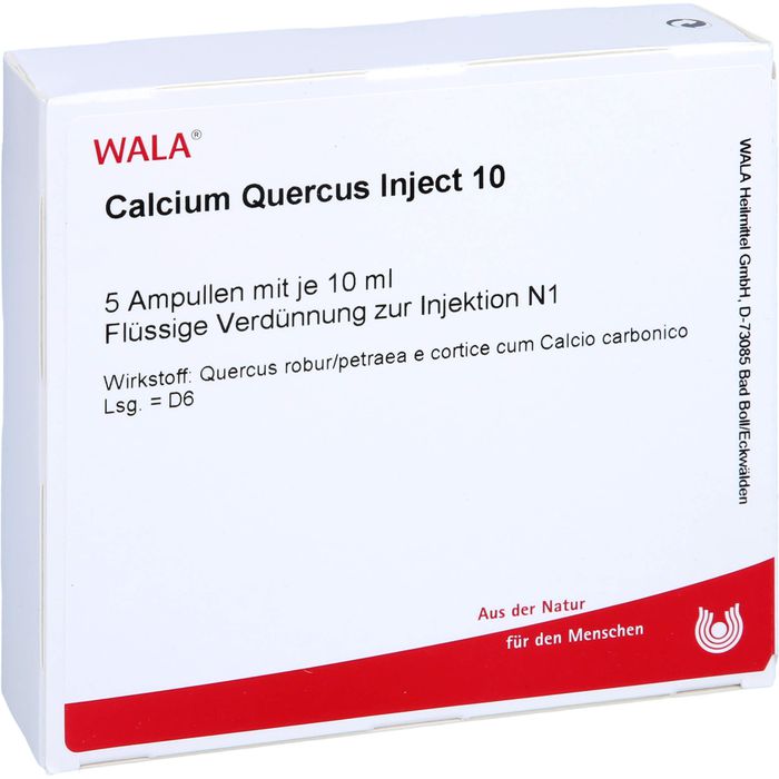 WALA CALCIUM QUERCUS Inject 10 Ampullen