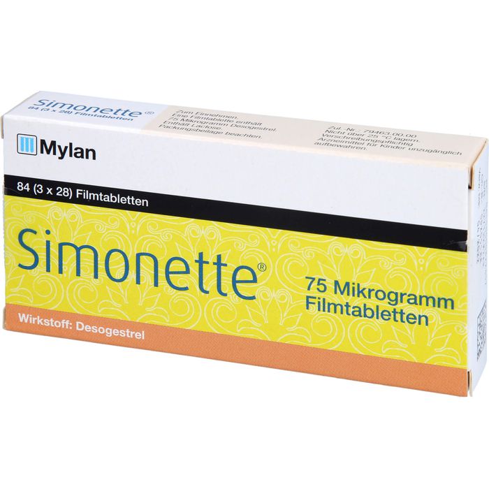 SIMONETTE 75 Mikrogramm Filmtabletten