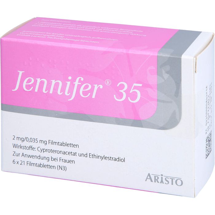 JENNIFER 35 2 mg/0,035 mg Filmtabletten