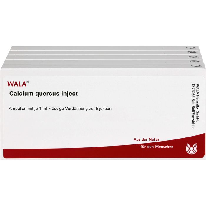 WALA CALCIUM QUERCUS Inject Ampullen