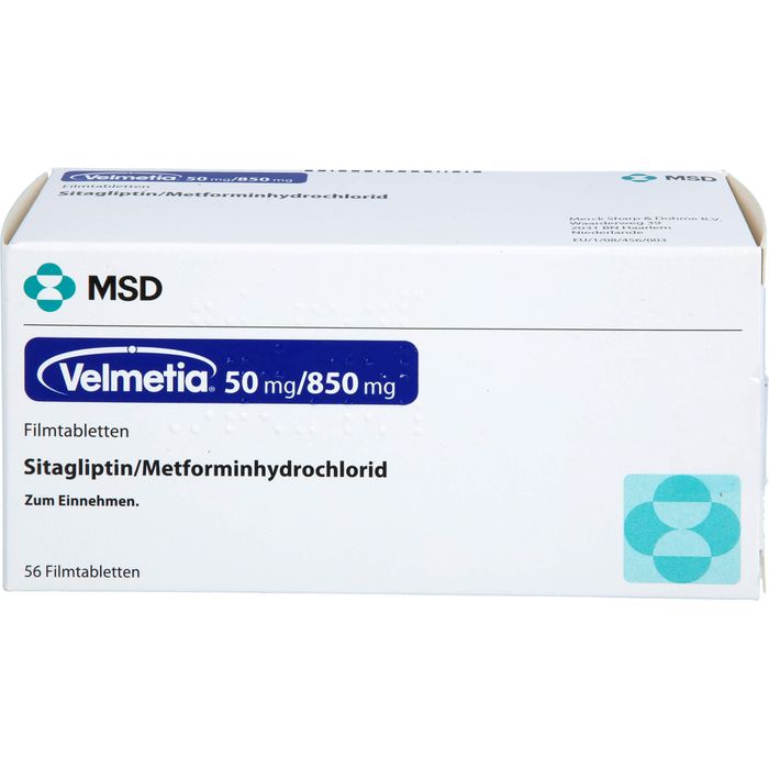 VELMETIA 50 mg/850 mg Filmtabletten