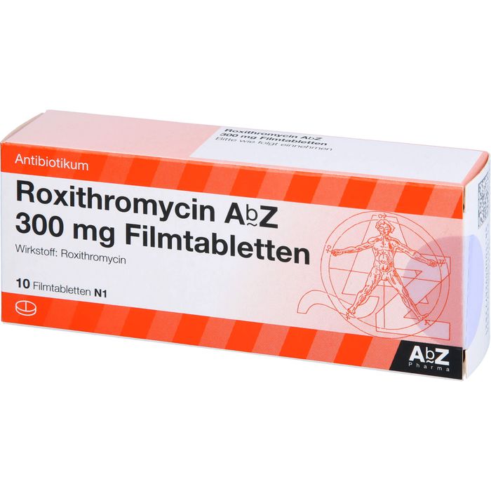 ROXITHROMYCIN AbZ 300 mg Filmtabletten