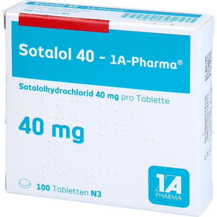 SOTALOL 40-1A Pharma Tabletten
