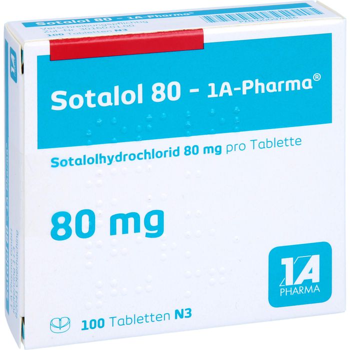 SOTALOL 80-1A Pharma Tabletten