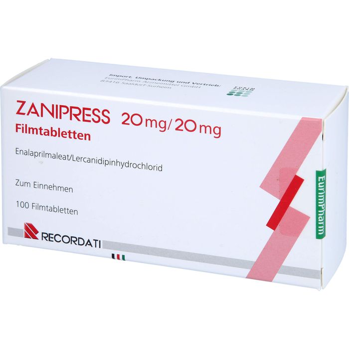 ZANIPRESS 20 mg/20 mg Filmtabletten