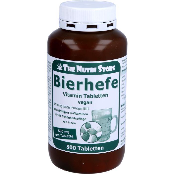 BIERHEFE 500 mg Vitamin Tabletten