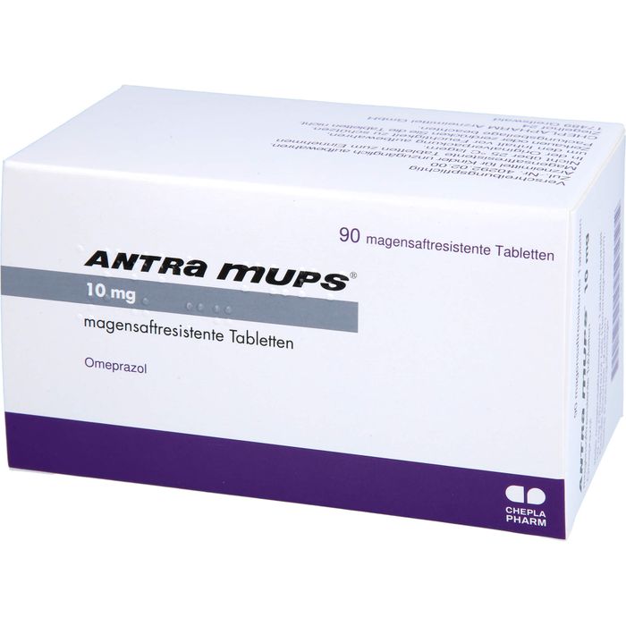 ANTRA MUPS 10 mg magensaftresistente Tabletten