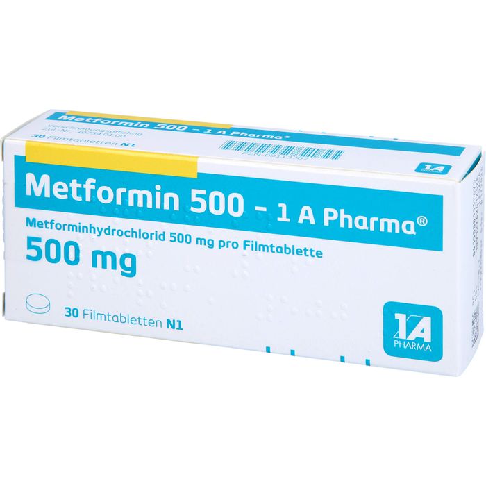 METFORMIN 500-1A Pharma Filmtabletten