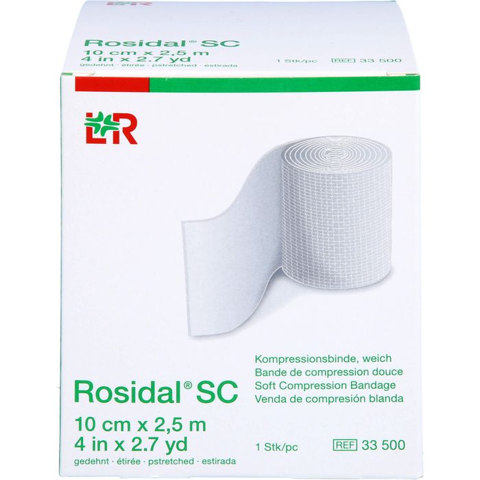 ROSIDAL SC Kompressionsbinde weich 10 cmx2