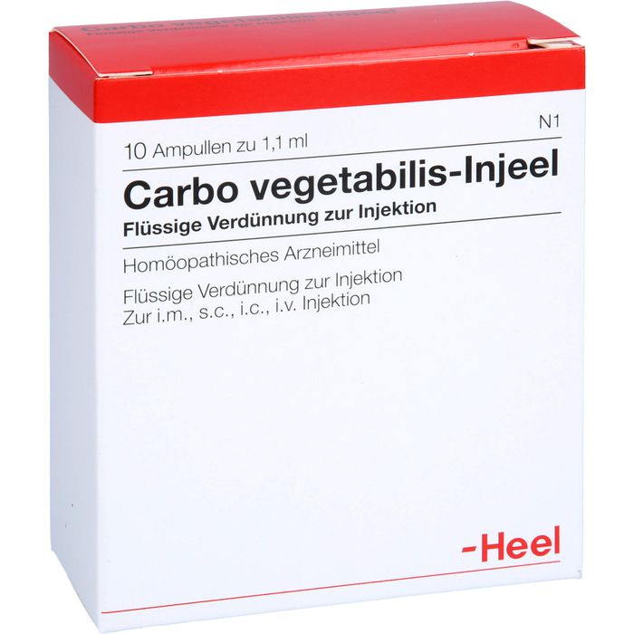 CARBO VEGETABILIS INJEEL Ampullen