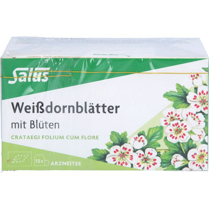 WEISSDORNBLÄTTER m.Blüten Arzneitee bio Salus