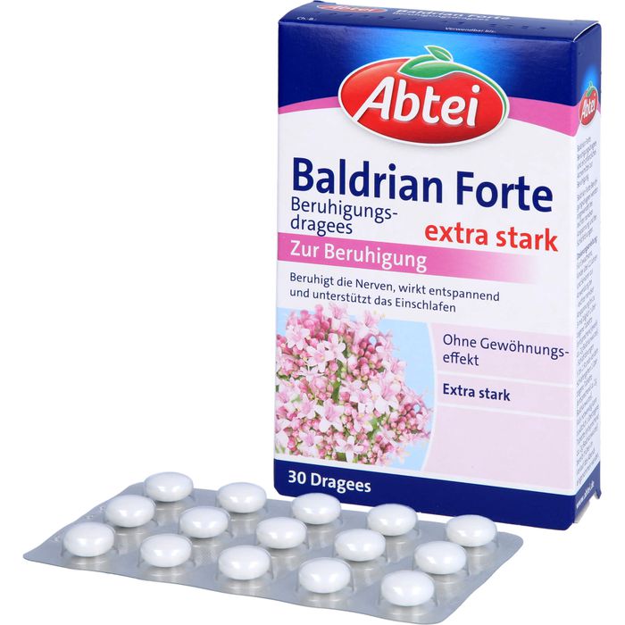 ABTEI Baldrian forte überzogene Tabletten