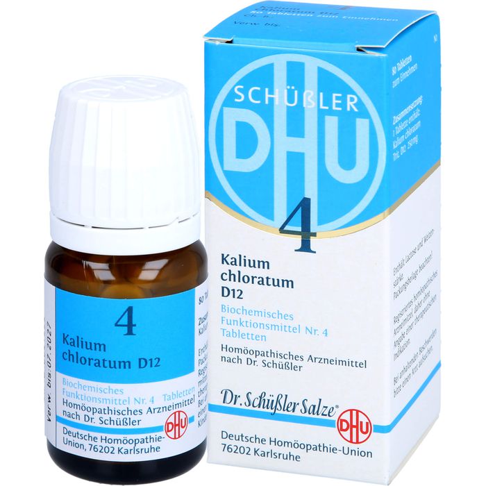 BIOCHEMIE DHU 4 Kalium chloratum D 12 Tabletten