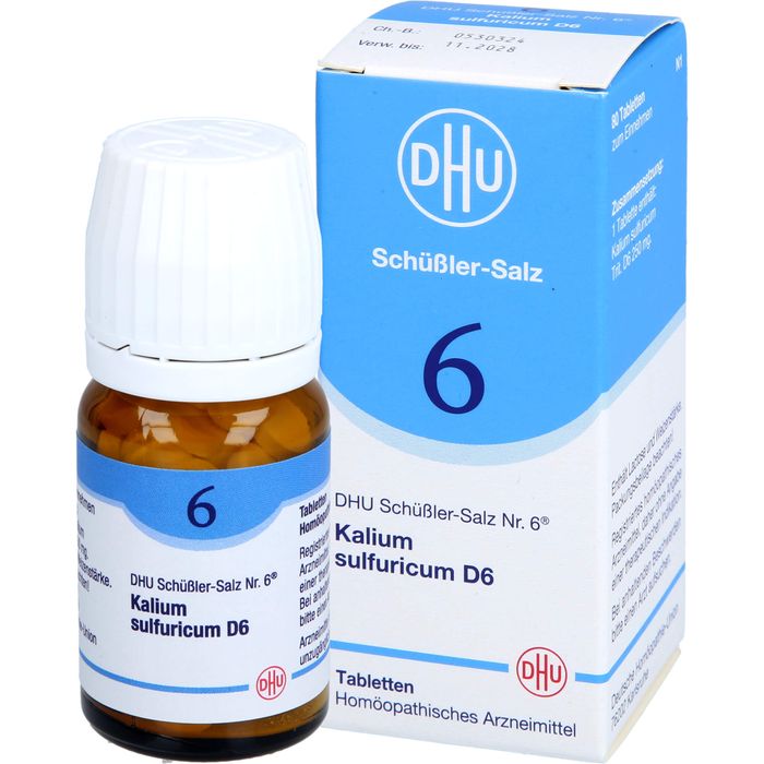 BIOCHEMIE DHU 6 Kalium sulfuricum D 6 Tabletten