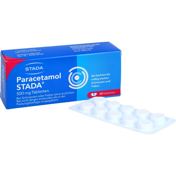 PARACETAMOL STADA 500 mg tabletki